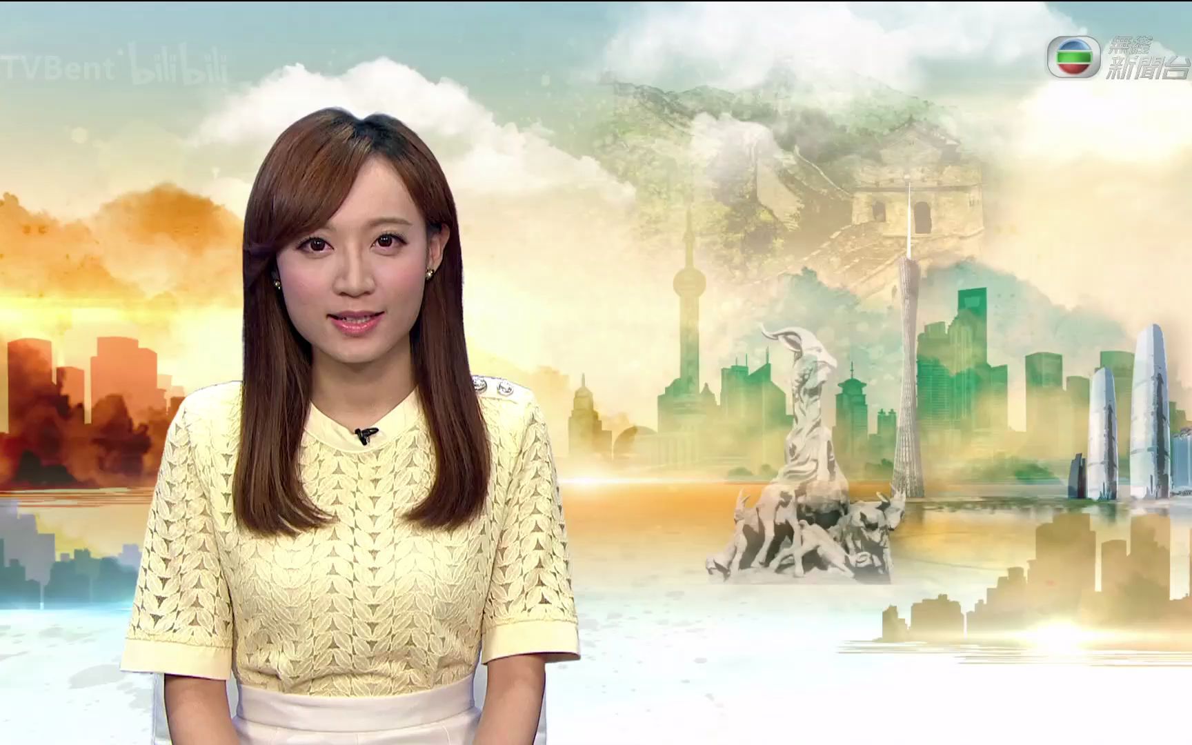 翡翠台《天氣報告》主播 周可茵 2022-12-06