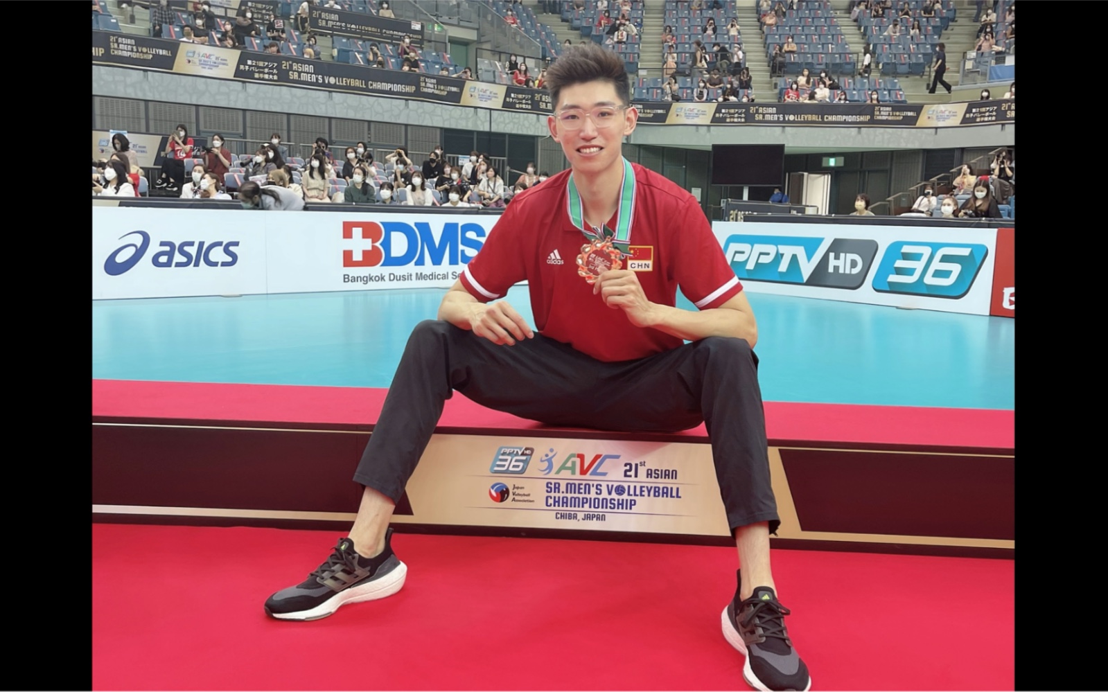 2021年男排亚锦赛,中国男排队长江川集锦!