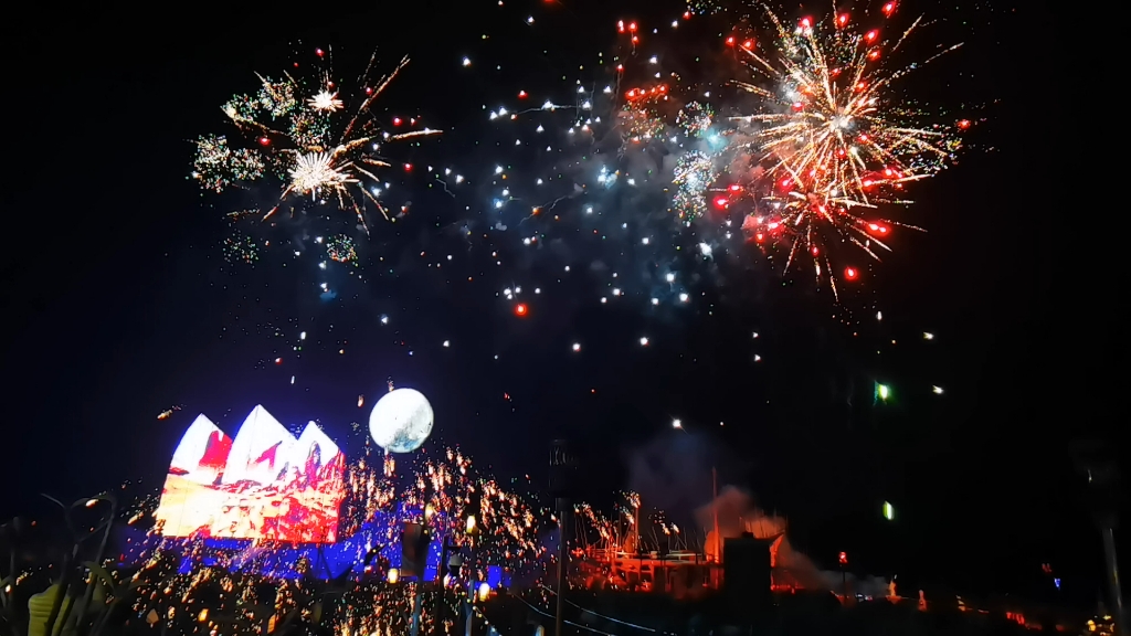 北海海丝首港烟花秀