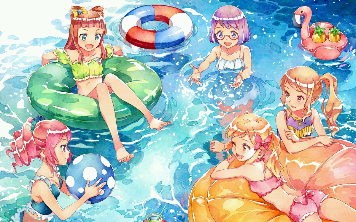 【偶活星同人搭配】～粉彩女孩①