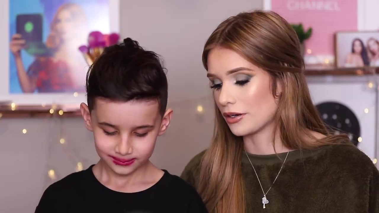 5_little brother guesses makeup prices! . so cute lol