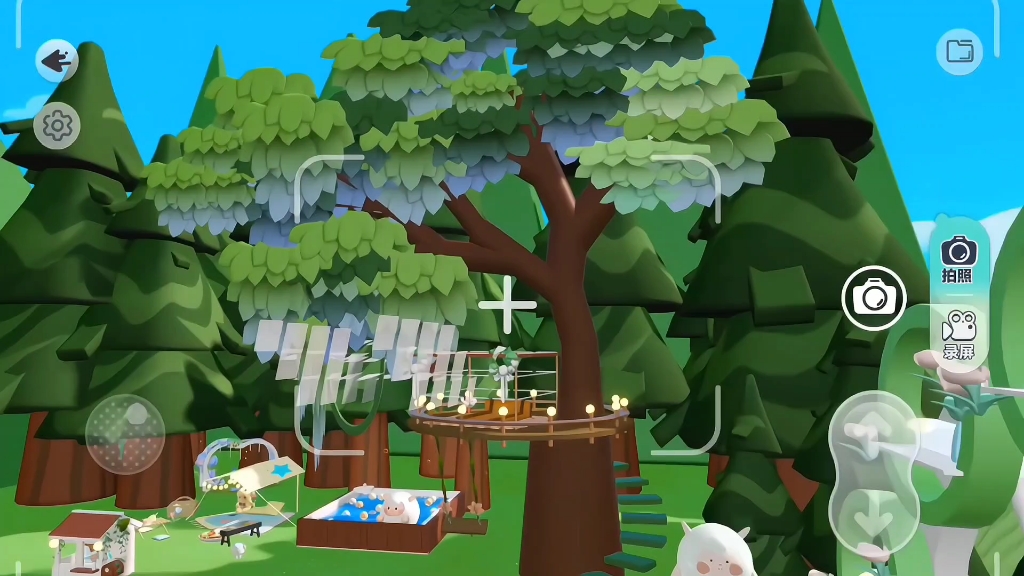 蛋仔派对绝美绿色庄园,快和你的小搭子一起去体验吧