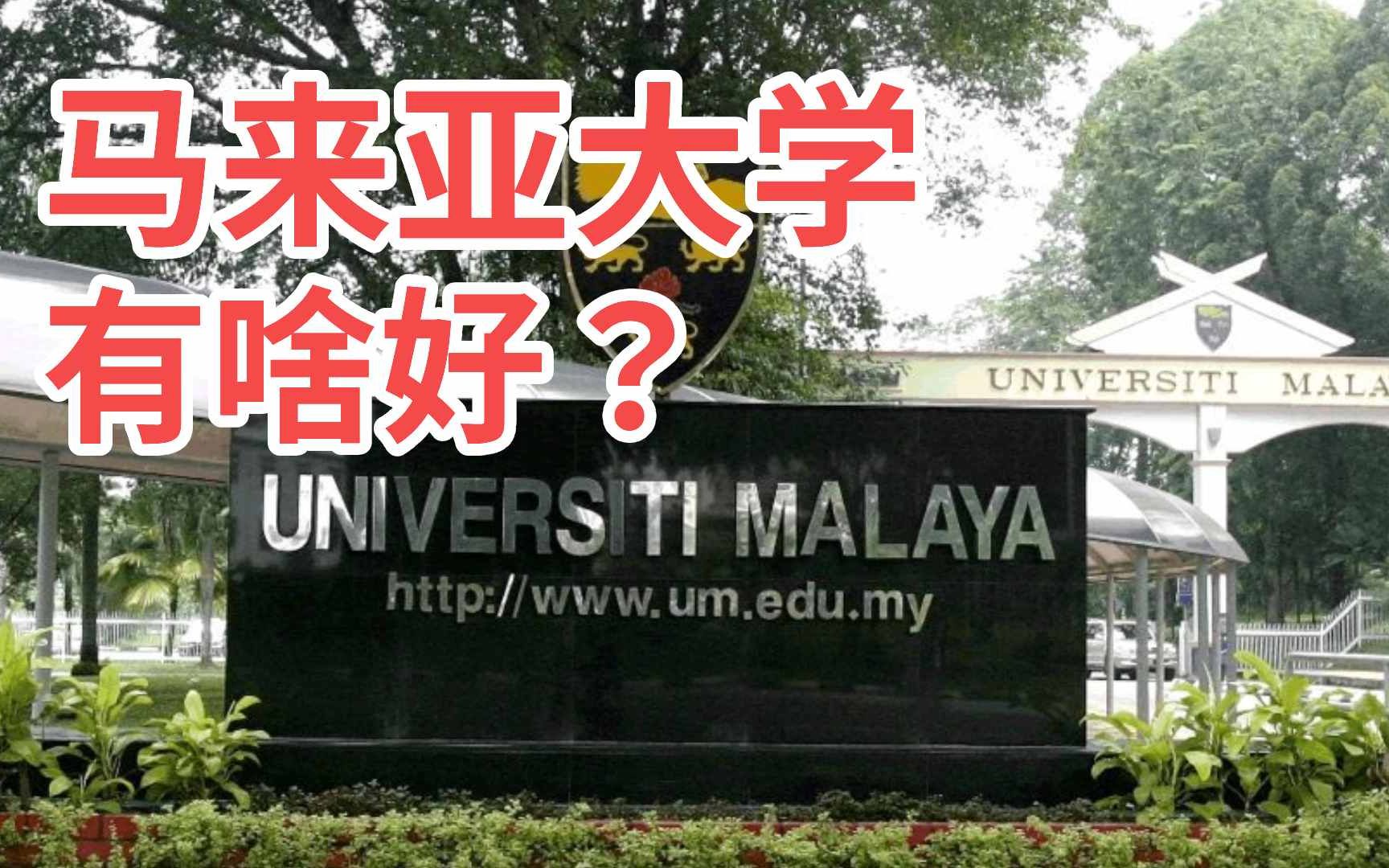 马来亚大学有啥好?|马来西亚留学要知道的事第23期哔哩哔哩bilibili