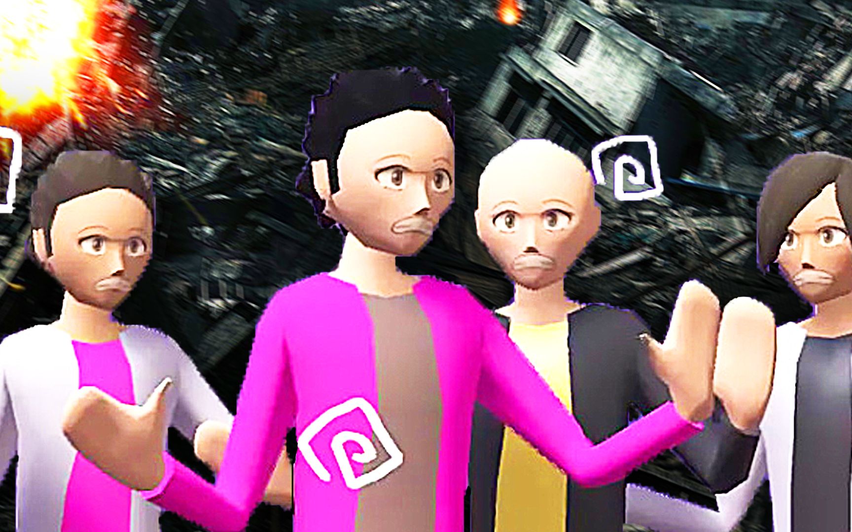 屌德斯小熙搞怪的人类就算地震了也要跑马拉松