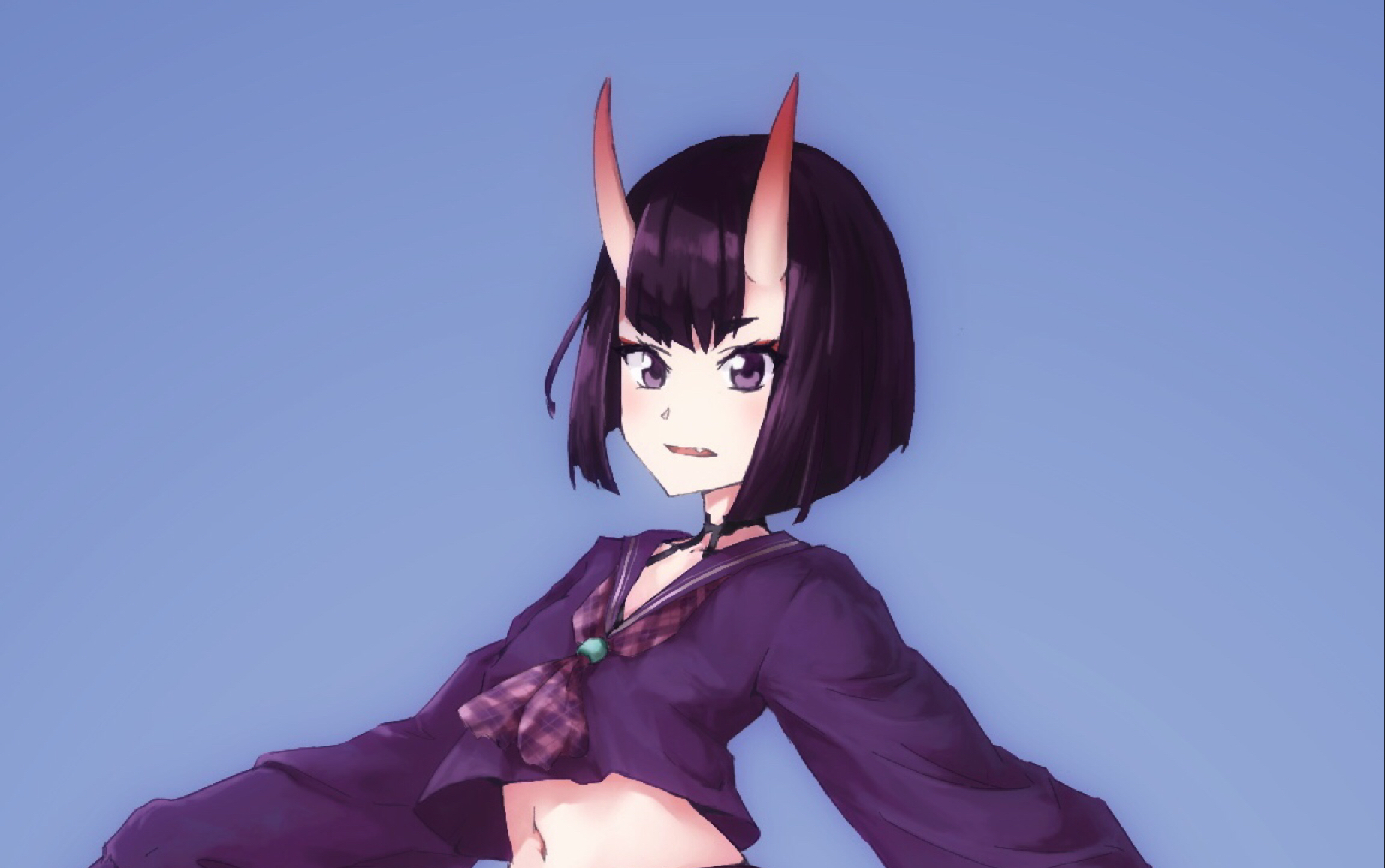 【procreate绘画练习】fgo酒吞童子