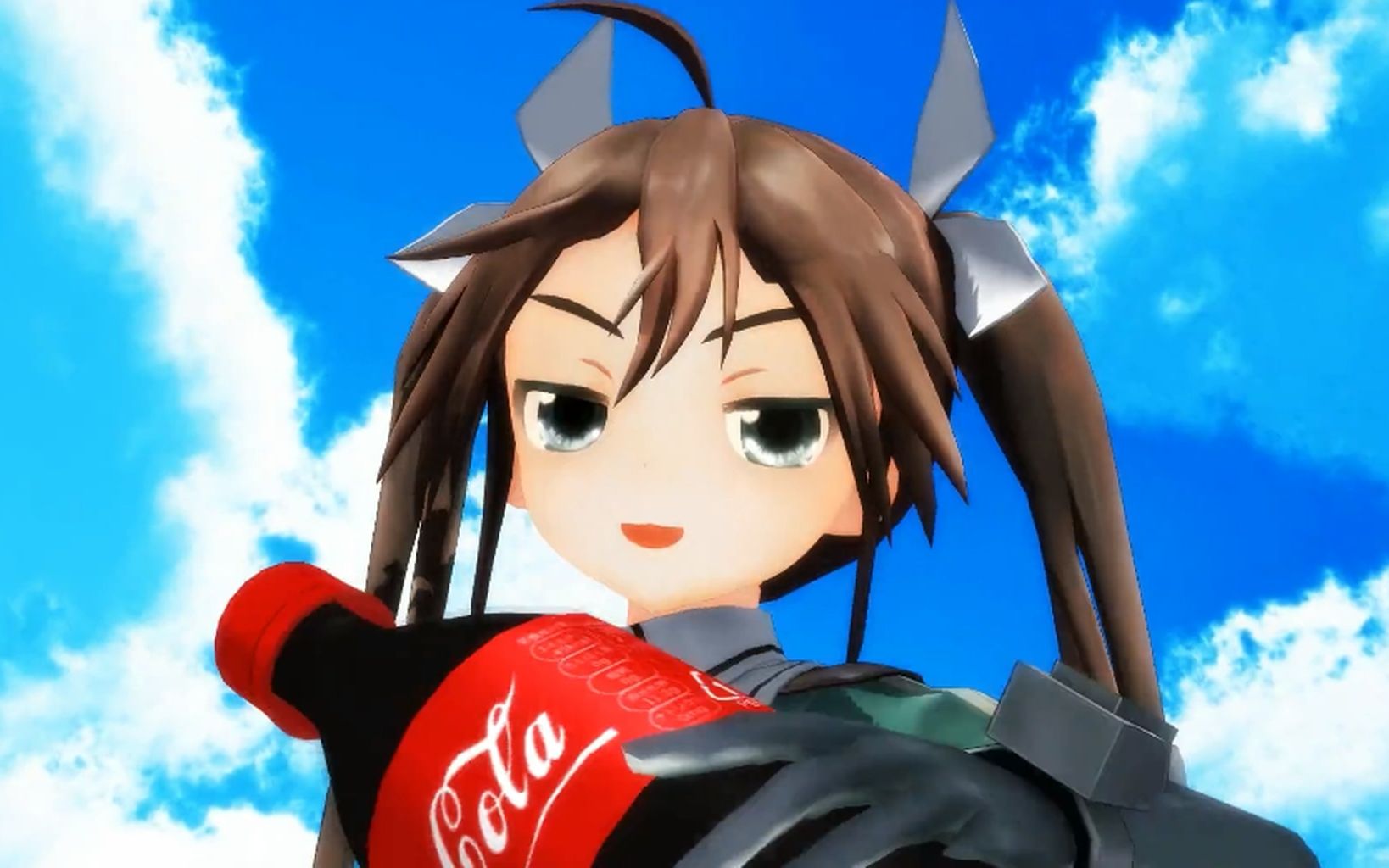 【mmd舰c】利根姐摇可乐_哔哩哔哩 (゜-゜)つロ 干杯~-bilibili