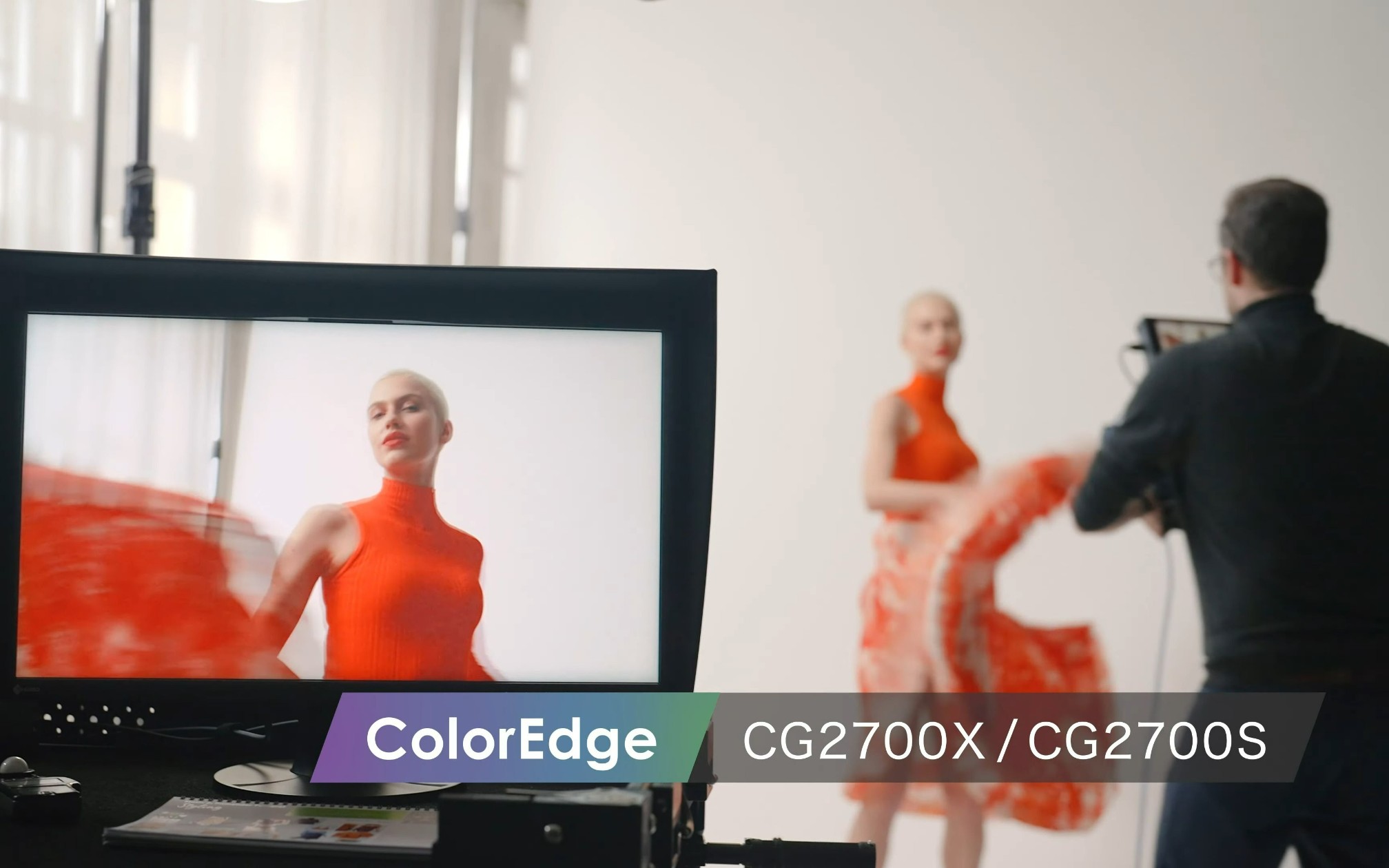 2022年艺卓(EIZO)27英寸色彩管理显示器 HDR制作 ColorEdge CG2700X CG2700S CM 100s哔哩哔哩bilibili