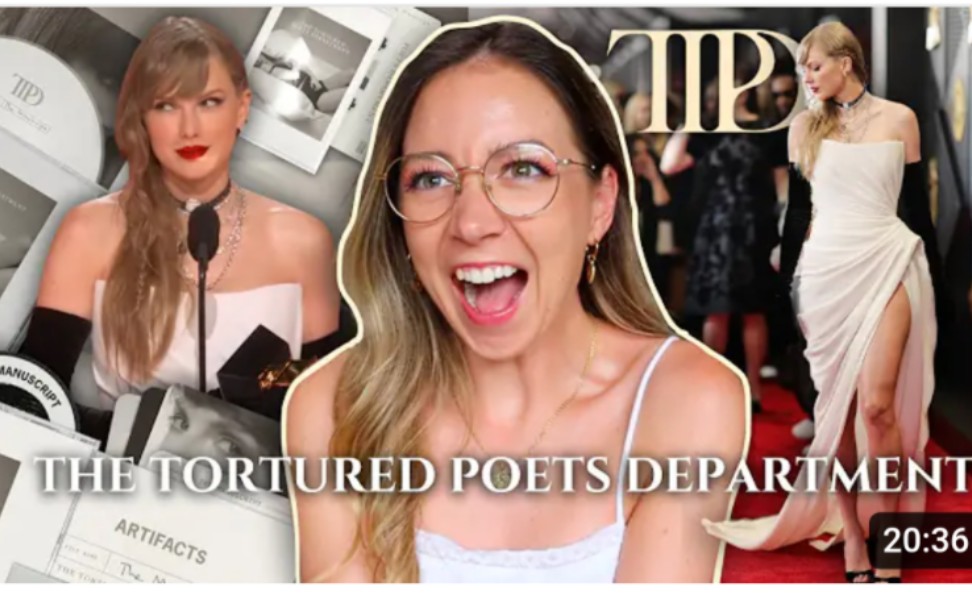 [图]中英双语Taylor Swift's new album: The Tortured Poets Departmentreaction, easter eggs