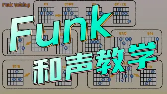 下载视频: 一次搞定所有Funk吉他常用和弦Voicing