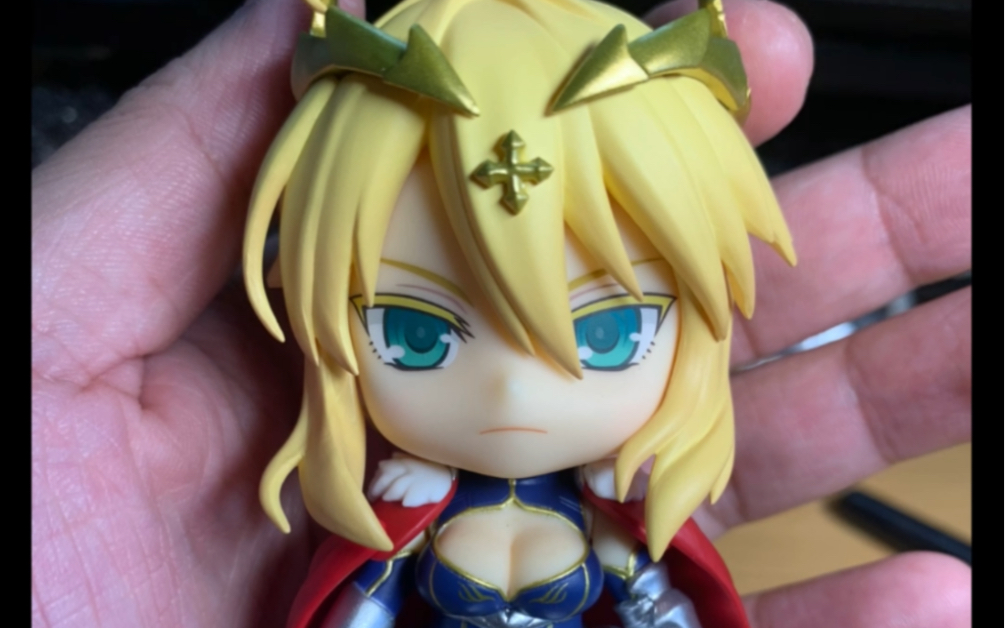 粘土人阿尔托莉雅呆毛白枪呆360度展示分享