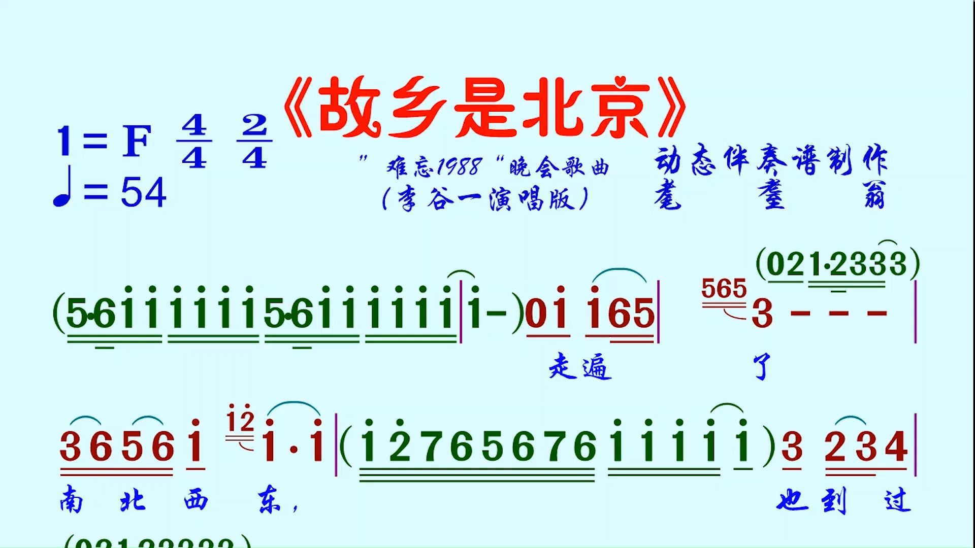 故乡是北京原唱图片