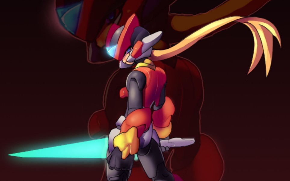 【洛克人】洛克人zero1游戏录像 对战四天王&复制x