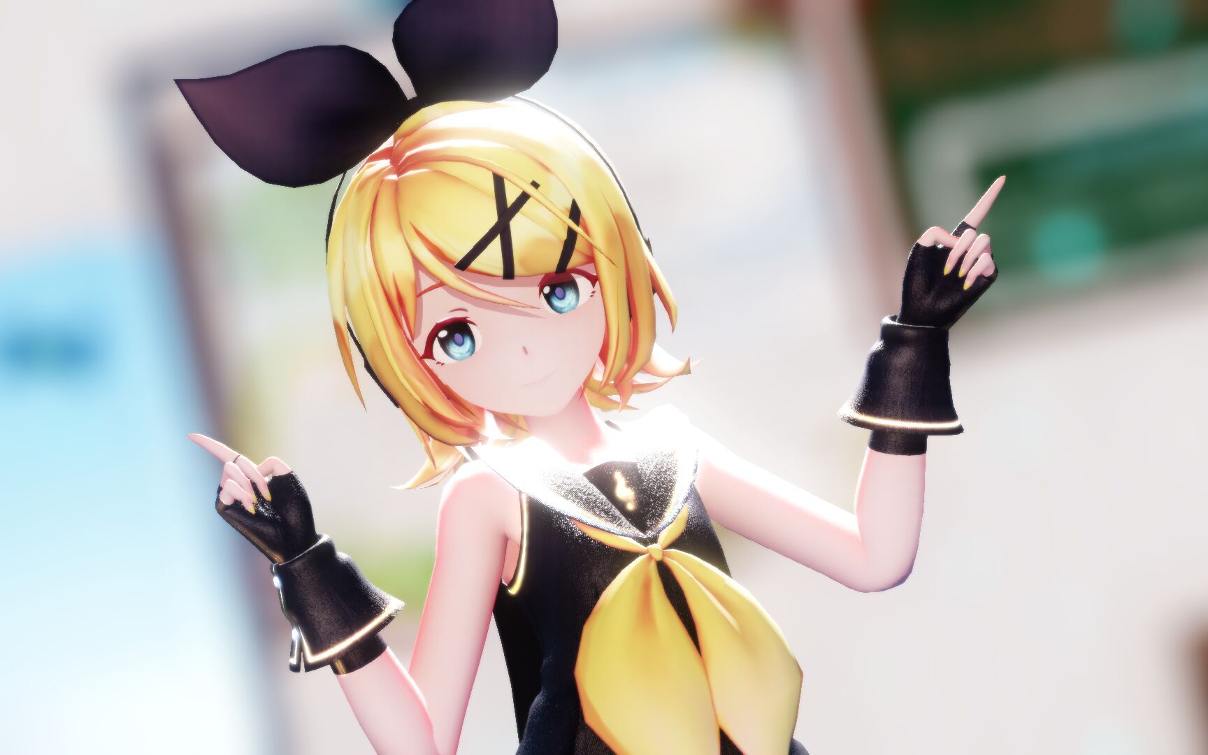 [镜音铃 mmd] summertime