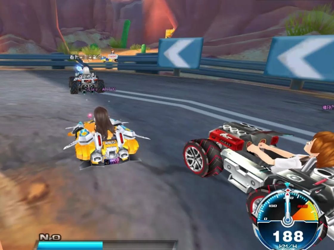 [qq飞车端游]真实的物理引擎哈哈哈哈