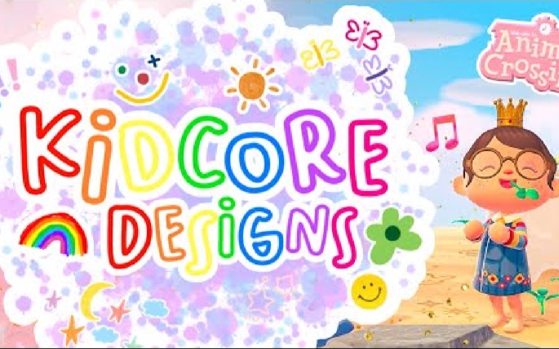 【动森】五颜六色的童趣风格设计码分享 | KIDCORE ✨ DESIGN CODES哔哩哔哩bilibili