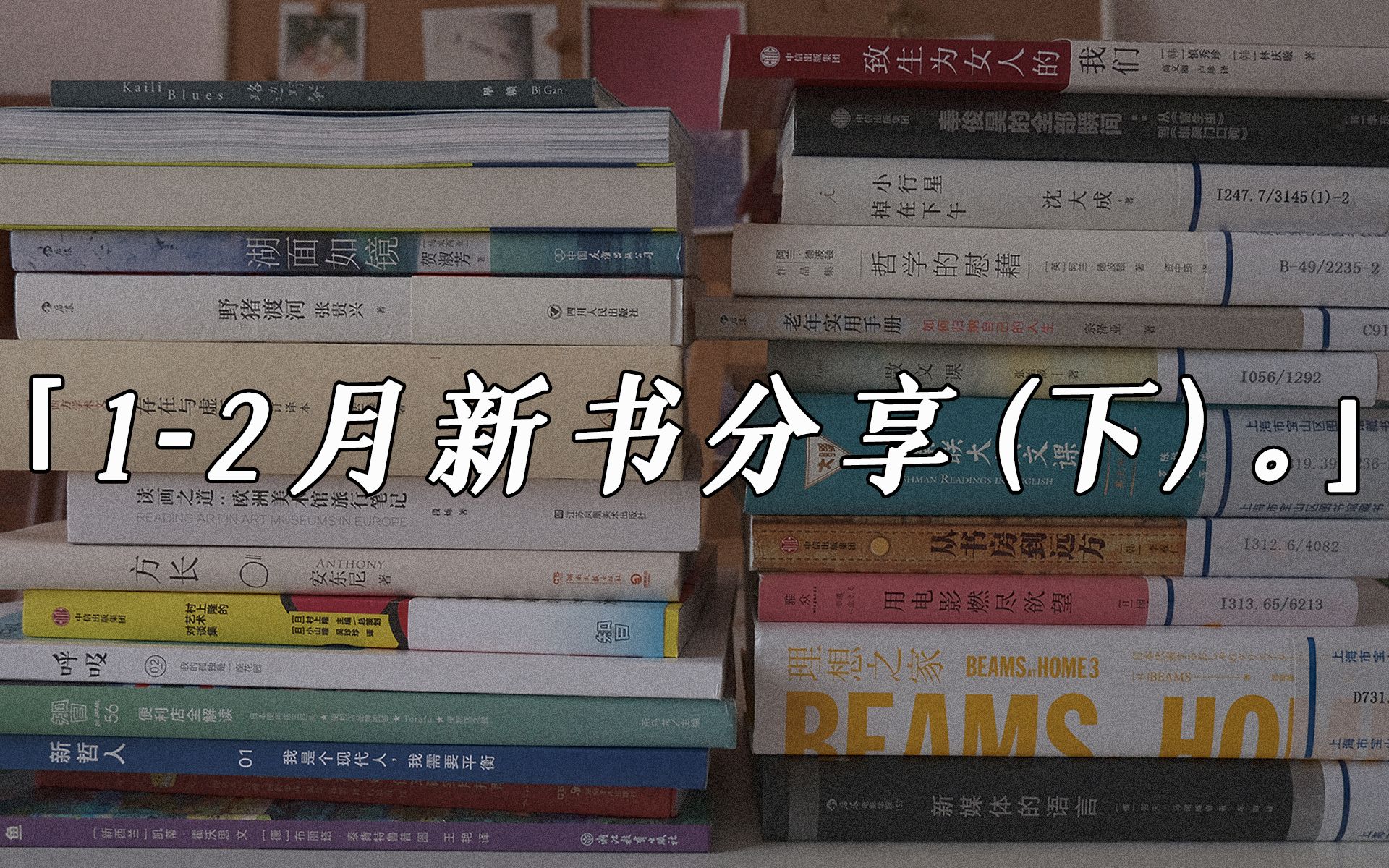 【书单分享】12月新书开箱下 25本 book haul|女性写作 韩国文学 绘本 电影 生活哔哩哔哩bilibili