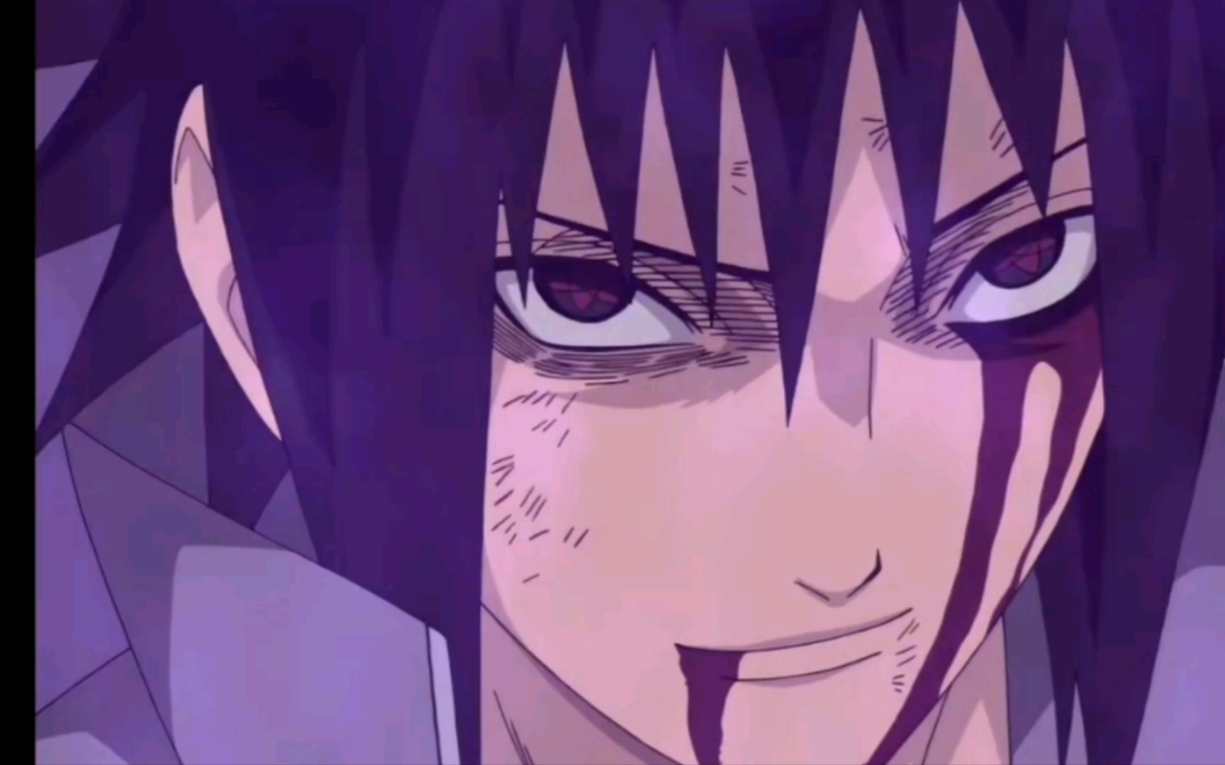 火影忍者 佐助 白衣 收刀帅气瞬间