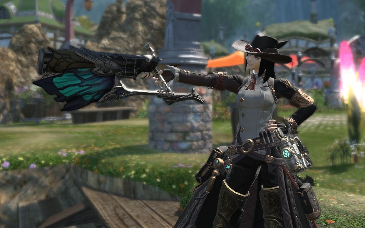 【ff14】5.0机工士 极妖精王木桩(dps12092)