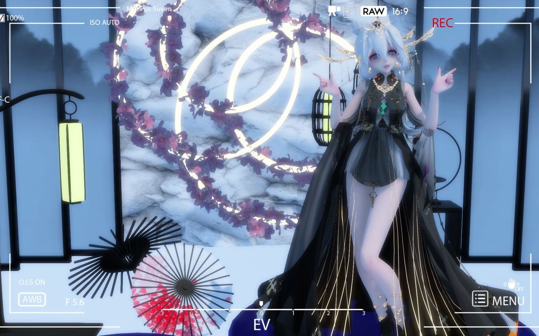 【mmd】山海蜃镜弱音 魔女斗篷