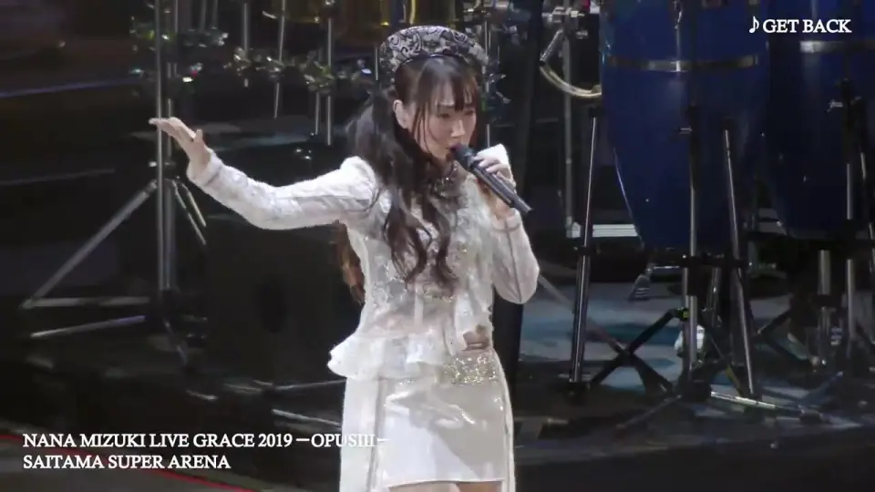 水樹奈々「GET BACK」（NANA MIZUKI LIVE GRACE 2019 -OPUSIII-）_哔哩 