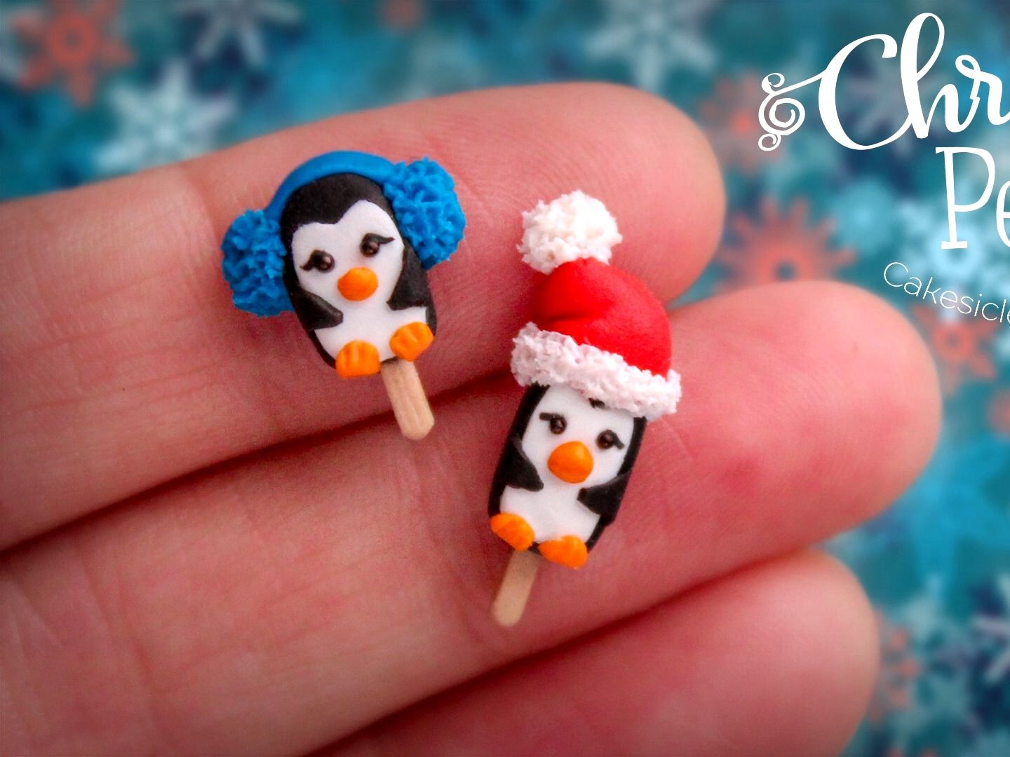 【rina vellichor】企鹅棒冰粘土制作教程