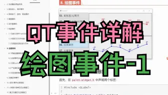 【QT开发笔记-基础篇】 第4章 事件 4.8 绘图事件(1)