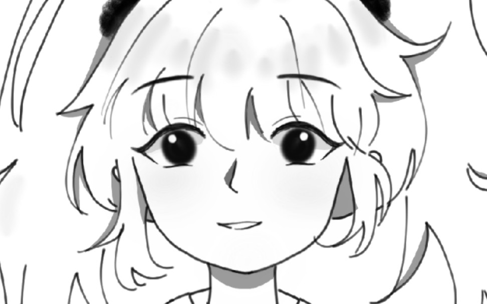 换画风啦黑白的大头好久没冒泡了097009