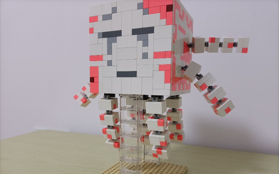 乐高moc我的世界恶魂