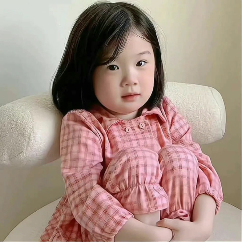 5:可爱金雪萌娃小孩头像