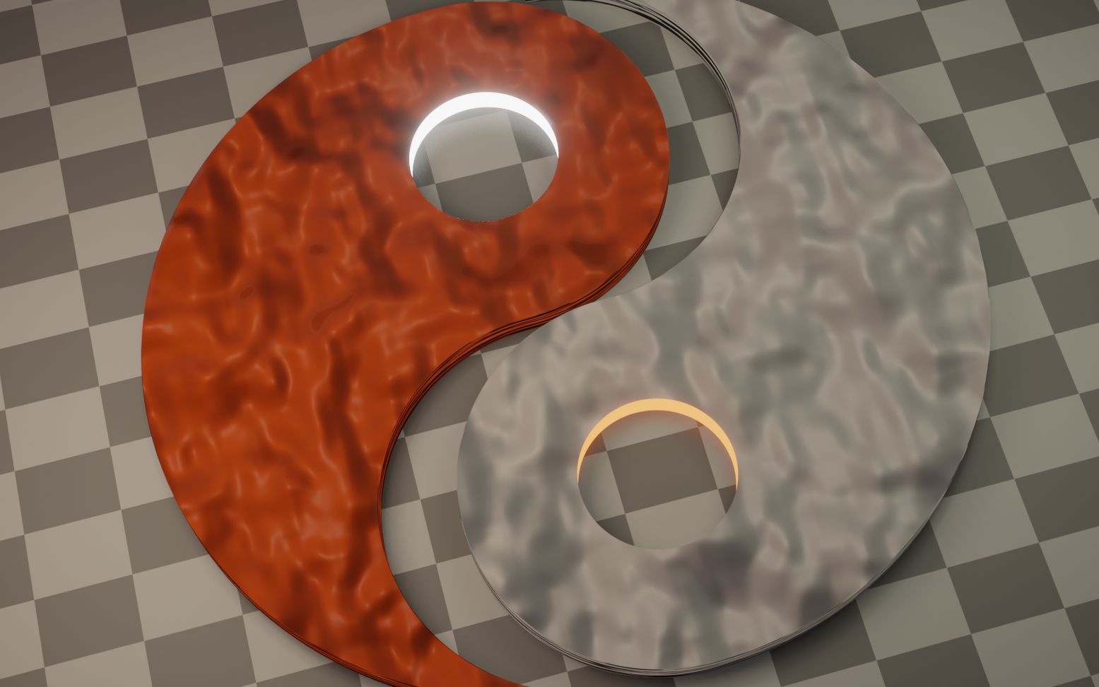 blender 3d科研绘图之太极