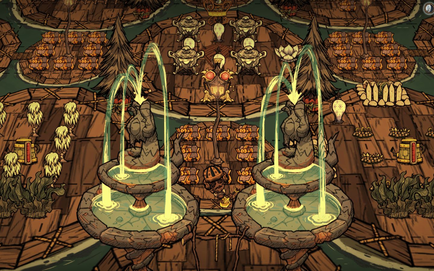 饥荒联机版听说有人建家不喜欢九宫格让你们见识一下什么才是真正的