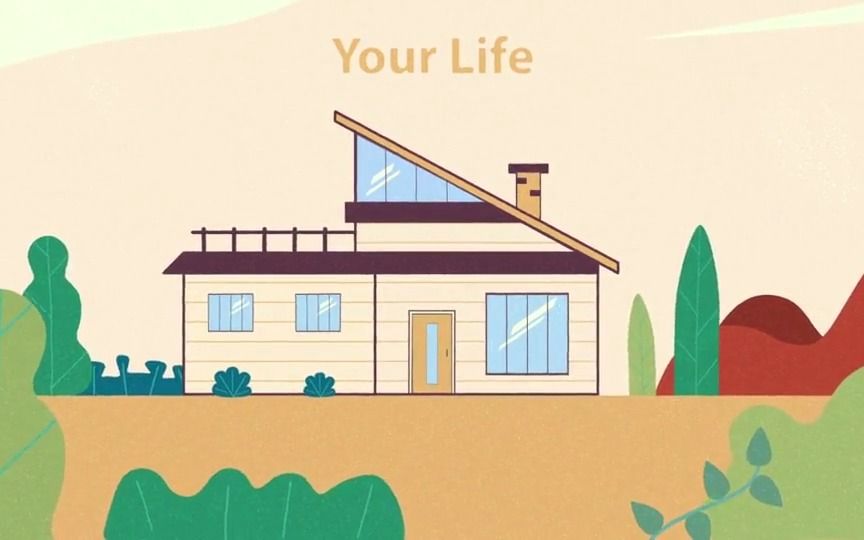 11799 卡通房屋室内介绍mg动画片头