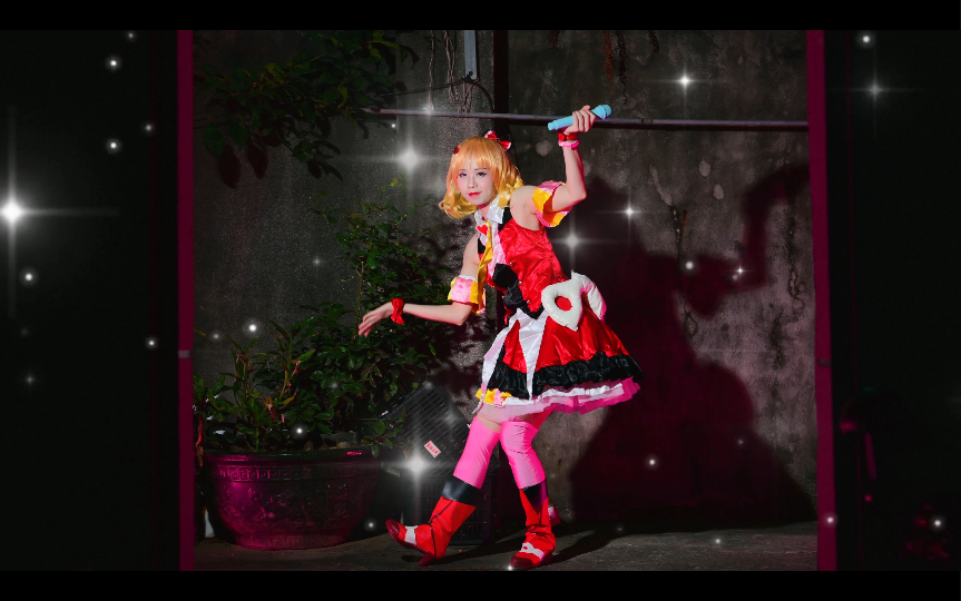 等到孩子们睡着以后我半夜cos芙蕾雅唱星间飞行