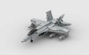 Скачать видео: 【MOC教程】F18 超级塑料虫