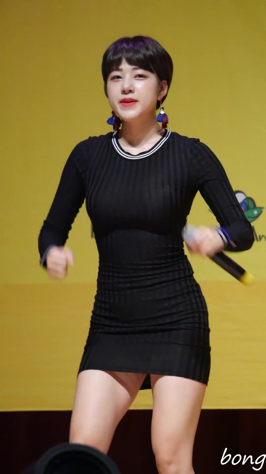 tahiti-金善英ari(音乐会活动-黑紧身衣)p3超清