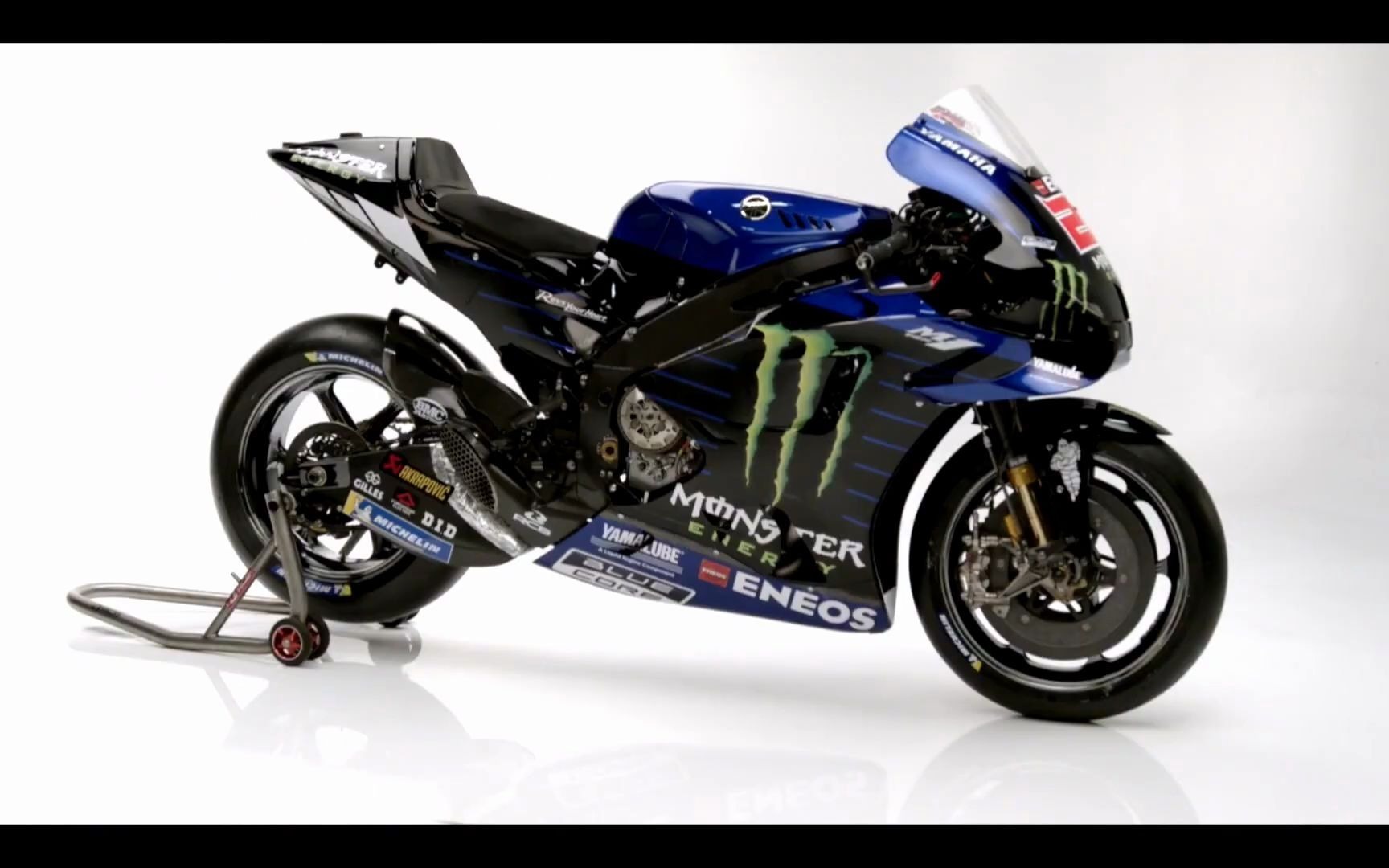 2021 yamaha yzr m1 - monster energy yamaha motogp team_哔哩哔哩