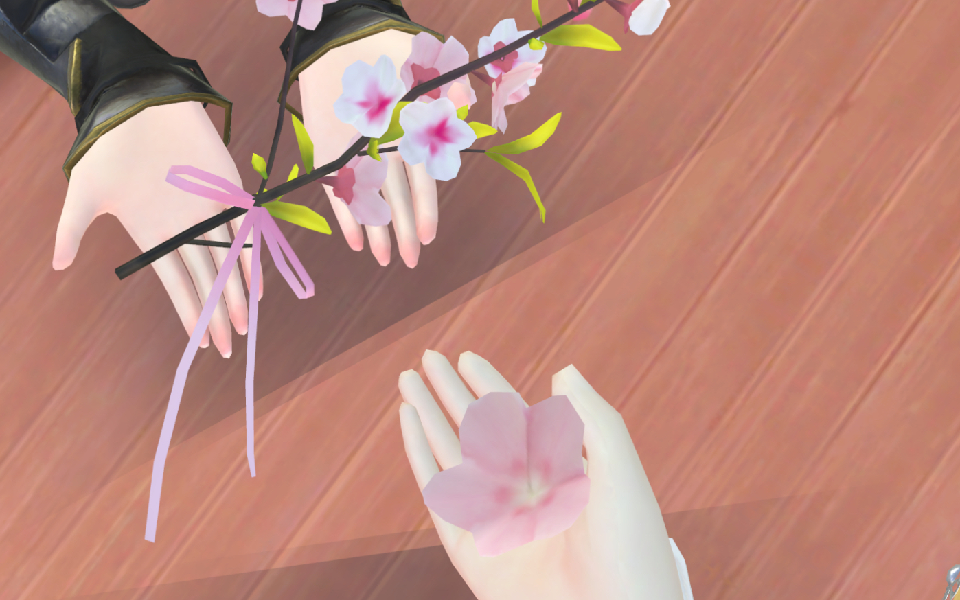 云裳羽衣抱剑观花