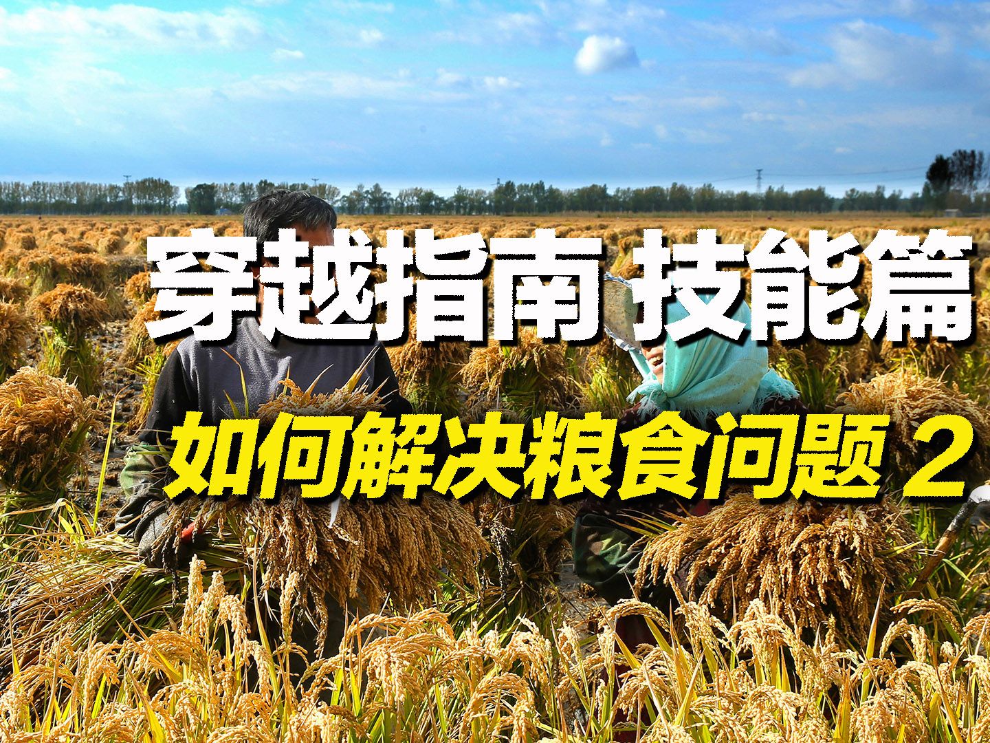 穿越必备指南之在古代如何解决粮食问题三步走 第二步哔哩哔哩bilibili