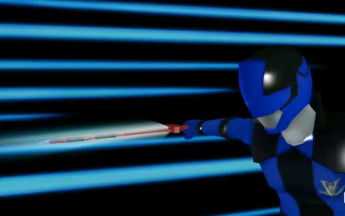 超级战队传奇战争快盗战队鲁邦蓝必杀技