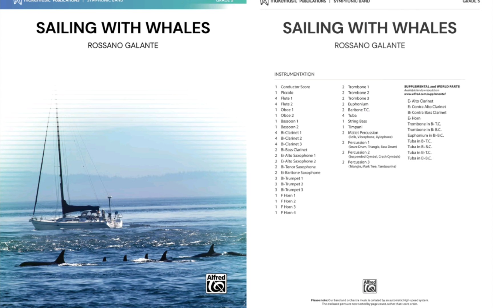 [图]【管乐作品】与白鲸航行 Sailing with Whales（by Rossano Galante)