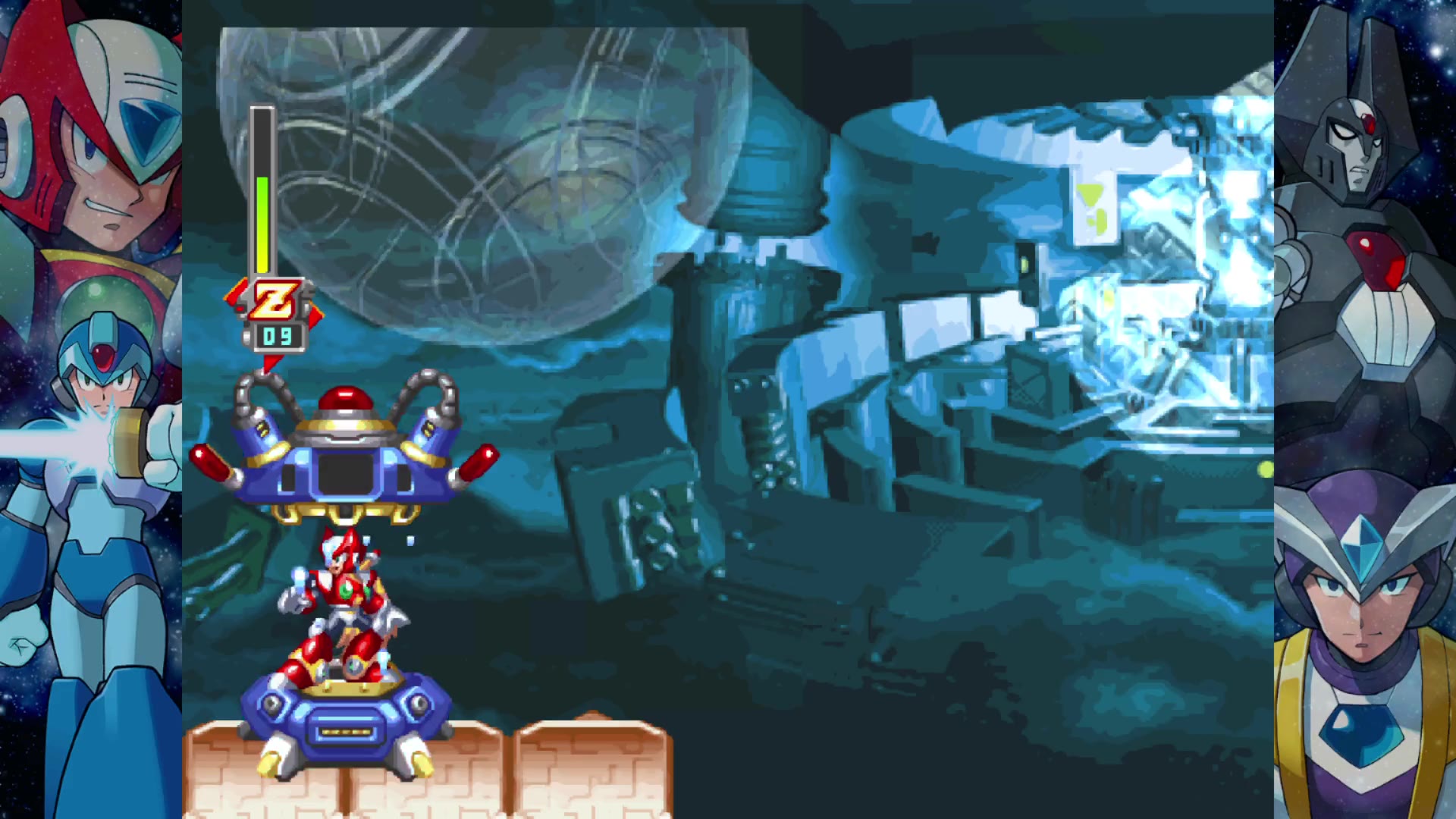 【洛克人x遗产合集2】之洛克人x6 z篇中 送梦靥的戴纳摩