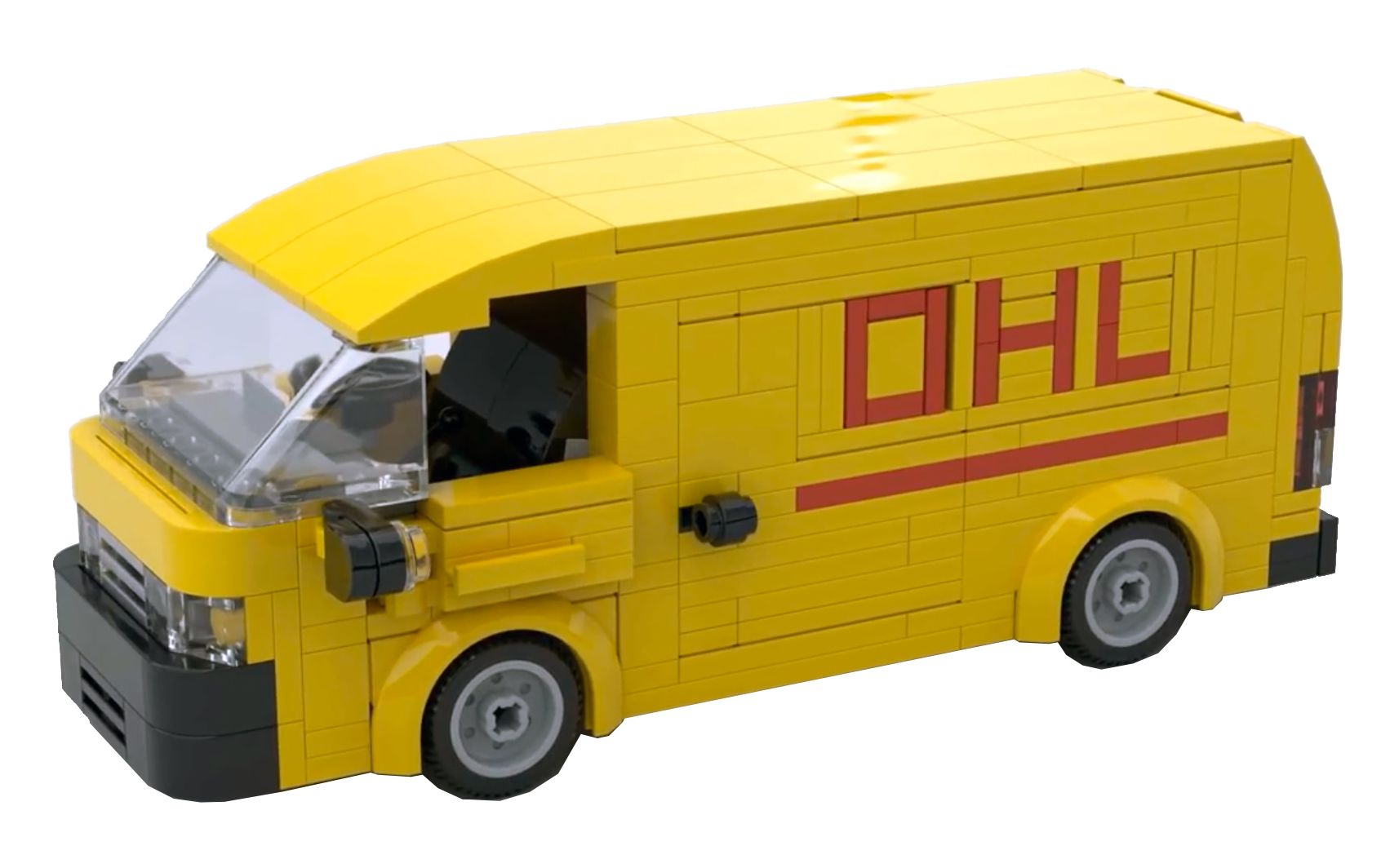 乐高moc教程 丰田海狮dhl快递车 拼搭指南_哔哩哔哩 (゜-゜)つロ 干杯