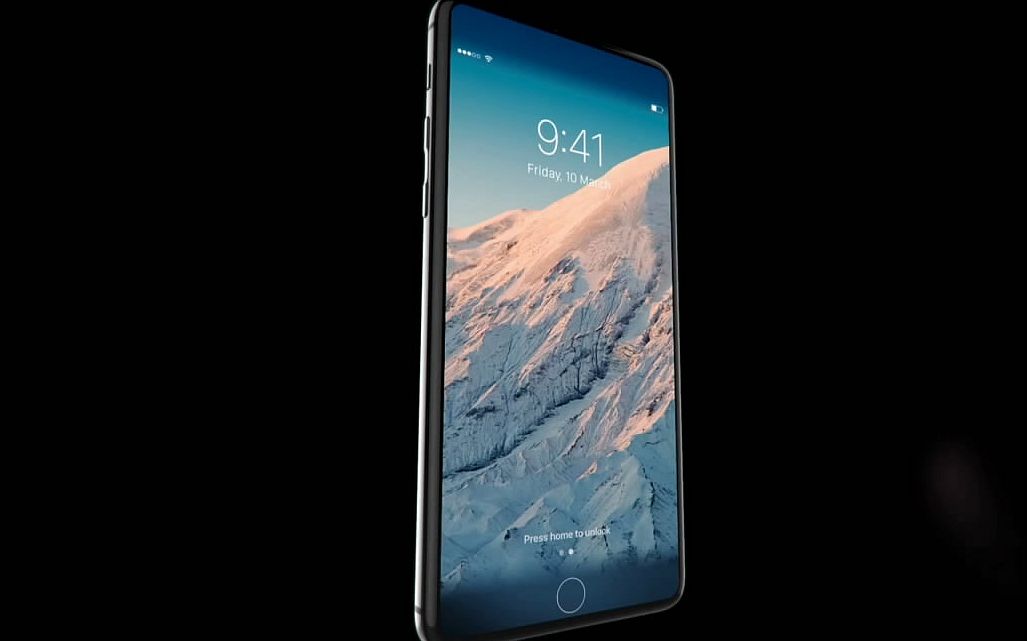 正面全是屏!iPhone 8最新概念设计曝光哔哩哔哩bilibili