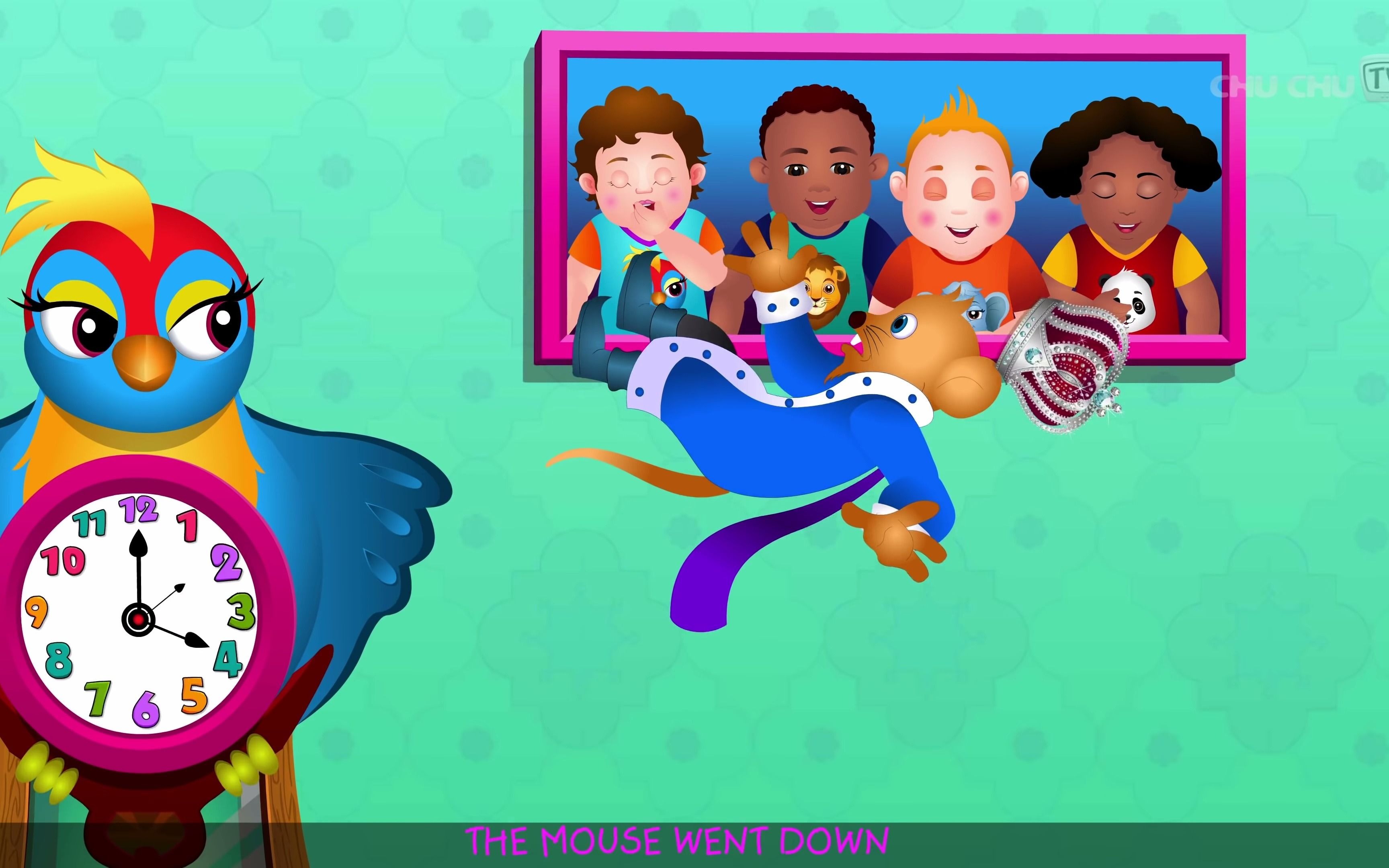 hickory dickory dock nursery rhyme part 2 儿歌 英文儿歌