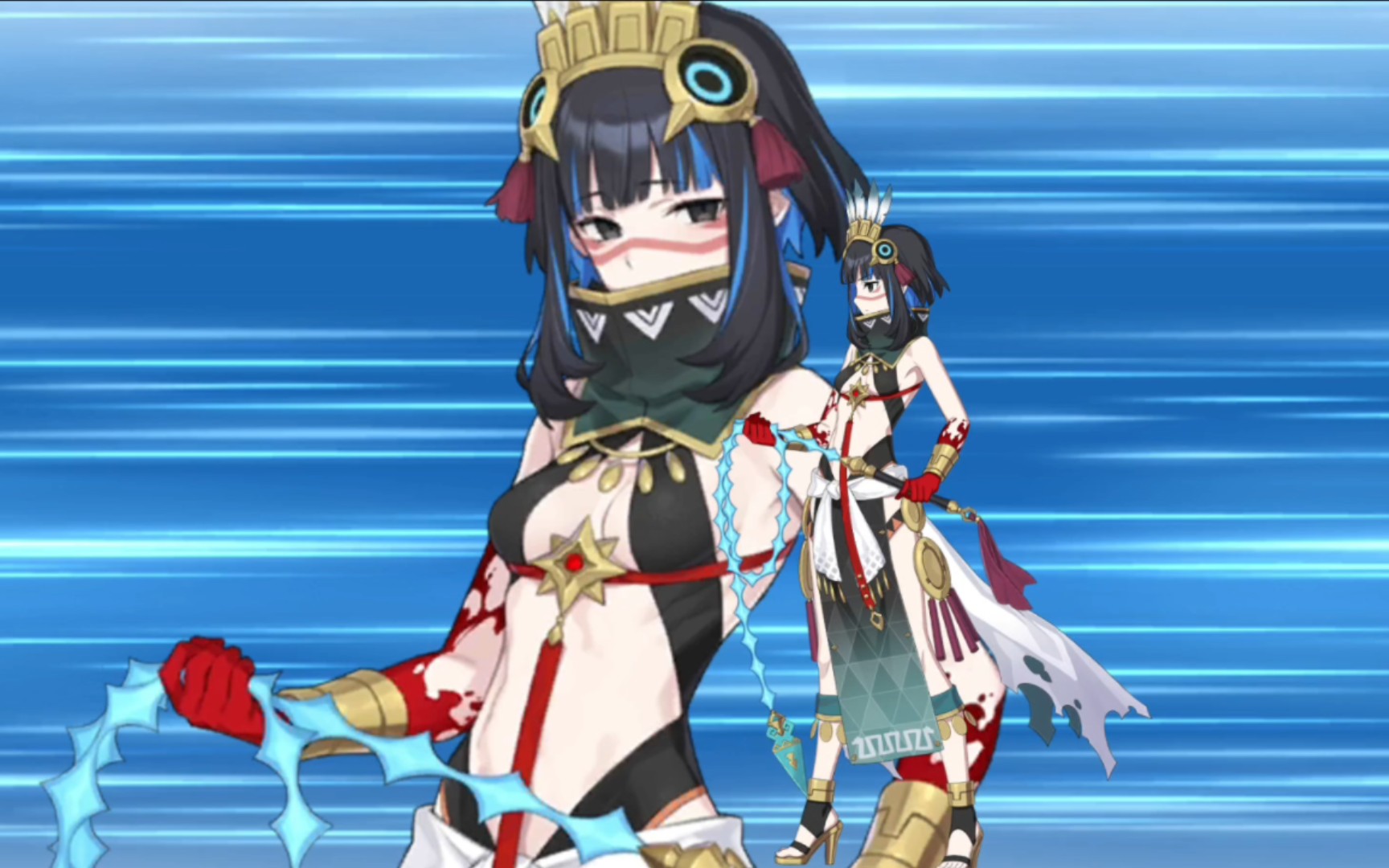 【fgo日服】四星雨神技能模组宝具演示