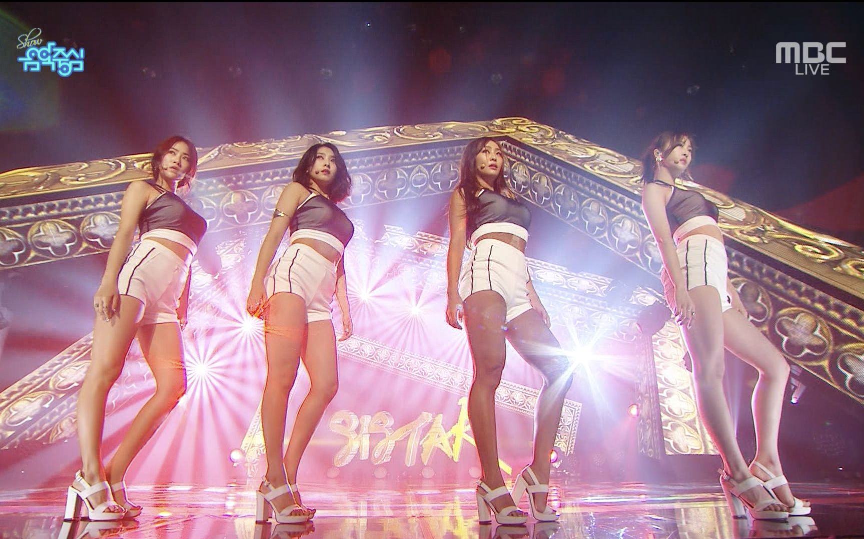 [图]【集合】SISTAR - I Like That 音乐放送舞台