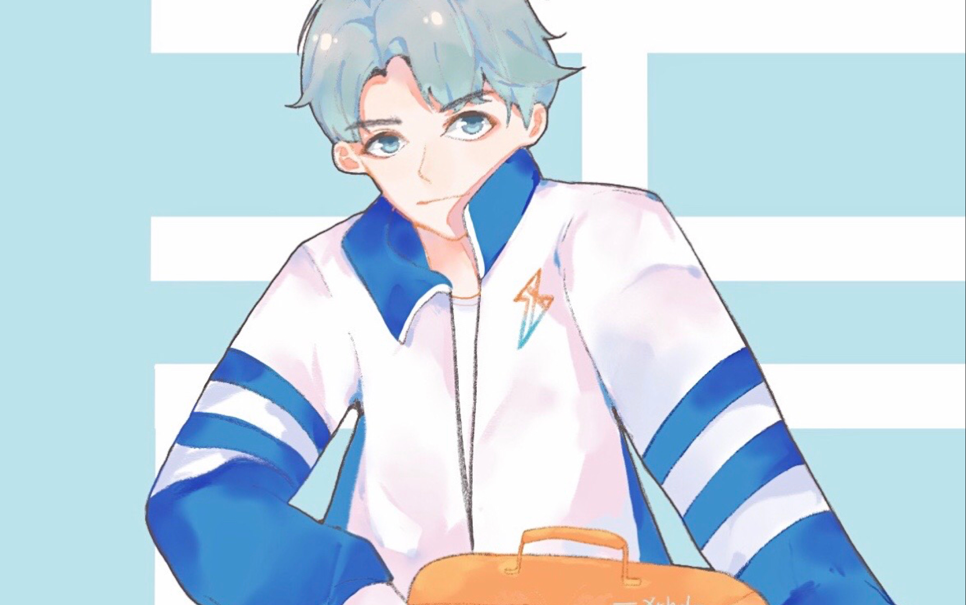 【ipad板绘过程】r1se-何洛洛《炙热的我们》决赛毕业纪念