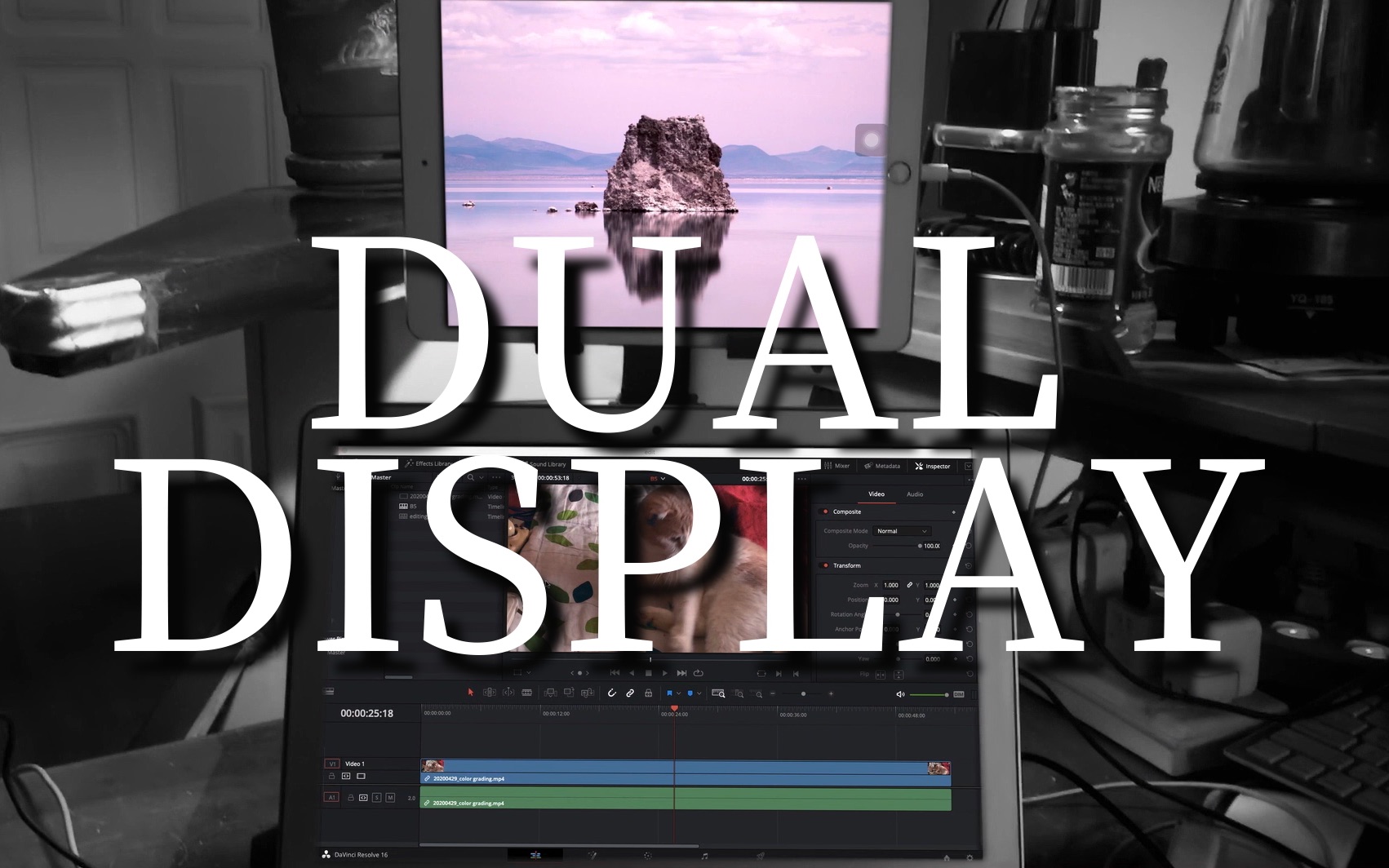 [日本老头的视频编辑] DUAL DISPLAY哔哩哔哩bilibili