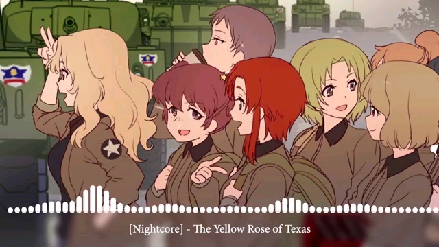 [图]Nightcore—The Yellow Rose of Texas