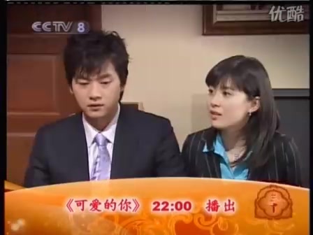 2008年韩剧《可爱的你》央视8套宣传广告2哔哩哔哩bilibili